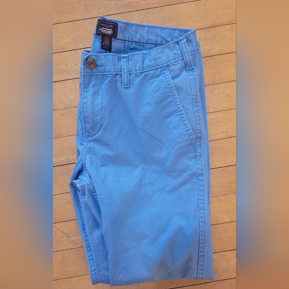 Mens Lived In Khaki Gap Blue Pants 30 30